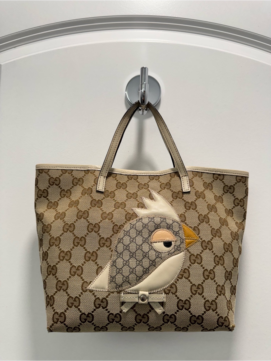 Authentic Gucci Zoo Collection Bird Mini Tote